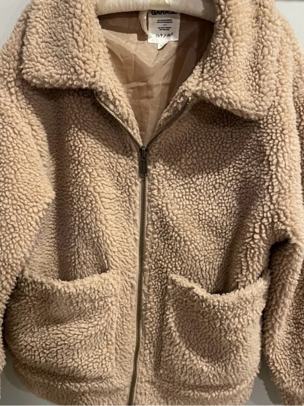 Garage Cozy Teddy Fleece Jacket - Picture 3 of 6